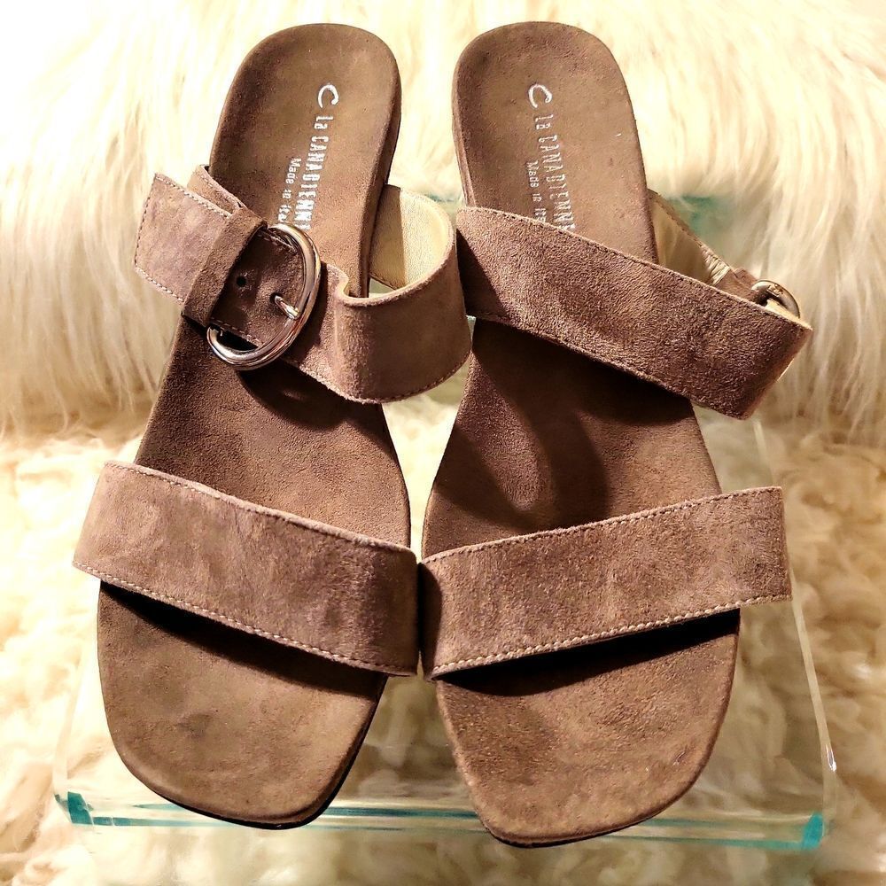 La cannabienne,made in Italy all leather suede and luxury comfort.